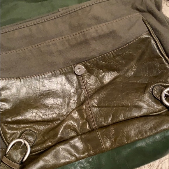 Fossil Vintage green satchel excellent condition - Picture 3 of 8